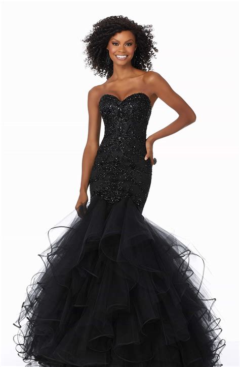 strapless fishtail gown|fishtail evening gown.